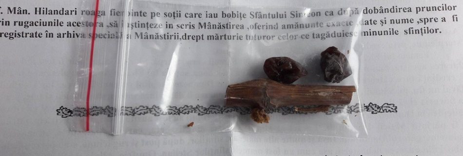 Bobite de struguri de la Mănăstirea Hilandar